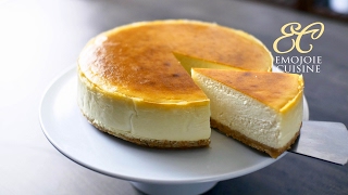 The Best New York Cheesecake Recipe  Emojoie Cuisine [upl. by Derwood]