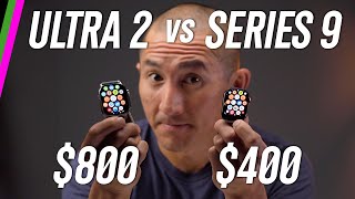 Apple Watch Ultra 2 vs Apple Watch Series 9  Twice the Price  Twice the Features [upl. by Noiramaj117]