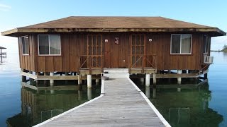 CoCo View Dive Resort Roatan Honduras Bungalow C Overwater Bungalow [upl. by Huggins371]