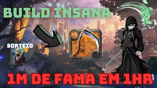 BUILD SEGADEIRA  1M DE FAMA EM 1 HORA  BUILD PARA PVE  ALBION ONLINE [upl. by Inman]