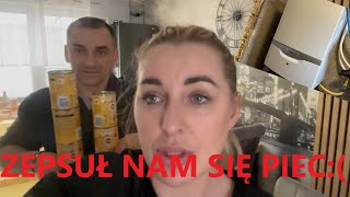 Zepsuł nam się piec gazowy czy Majster go naprawi Vlog Kundzi  odc216 [upl. by Niotna]