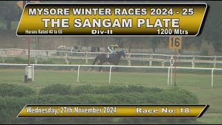 Race No 4 The Sangam Plate DIV  2 [upl. by Boot]