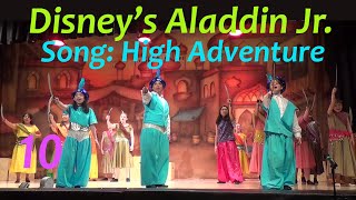 Disneys Aladdin Jr  10 Video  High Adventure Full HD 1080p [upl. by Llekram]