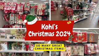 KOHLS CHRISTMAS DECOR COMPLETE WALKTHROUGH 2024 🎄So Many Great Christmas Items ☃️ [upl. by Ycak]