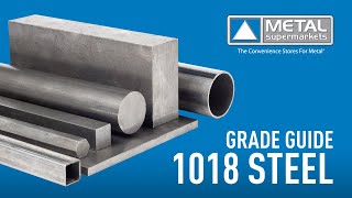 1018 Steel Grade Guide  Metal Supermarkets [upl. by Leirvag321]