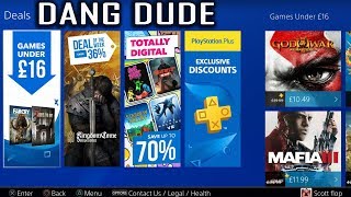 PSN GAMES UNDER 16  PS4 PS PLUS EXCLUSIVE DISCOUNTS [upl. by Yruam]