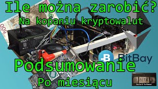 Ile można zarobić na kopaniu kryptowalut Podsumowane pracy koparki po miesiącu PCTŚ [upl. by Kwan]