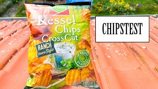 FunnyFrisch  Kessel Chips Ranch Sauce Style Cross Cut  CHIPSTEST [upl. by Naesal]