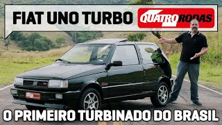 Fiat Uno Turbo o primeiro turbinado nacional já vale mais de R 60000 [upl. by Schaper]