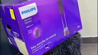 Philips Garment Steamer GS STE 316030 2000W  Unboxing amp Demo  How to use steamer [upl. by Coh]