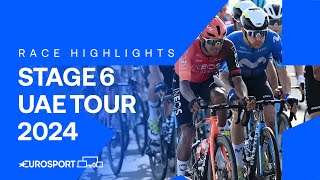 Tour de France Femmes  Stage 6 Highlights  2024 UCI Womens WorldTour [upl. by Ettezyl]