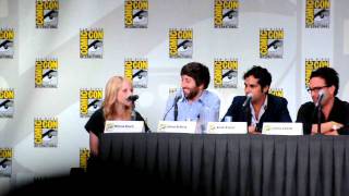 Howards Mother Impressions by Simon Helberg amp Melissa Rauch at SDCC ComicCon 2011 [upl. by Swerdna]