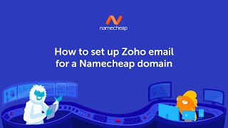 How to set up Zoho email for a Namecheap domain [upl. by Ridinger]