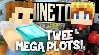 TWEE MEGA PLOTS  MINETOPIA 10 met JustJoris [upl. by Aihsetel]