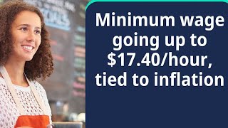 Increase in basic pay canada  minimum wage rate  university Canada west🇨🇦 [upl. by Alleuqcaj]