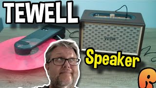 Tewell Bluetooth Speaker with Bass Enhanced Technology  Unboxing amp Review [upl. by Eitten]