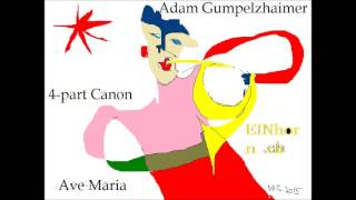 Adam Gumpelzhaimer 15591625 Ave Maria [upl. by Rola]