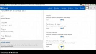 Office365  Changer la page daccueil et le thème [upl. by Lash272]