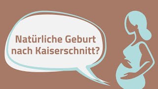 Geburt nach Kaiserschnitt [upl. by Yettie]