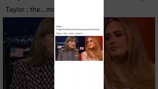 Best memes on the internet part 73 🤣 Adele vs Taylor Swift shorts celebrity funny fyp memes [upl. by Allan]