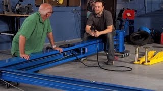 How to Install a Vehicle Lift Part 2 [upl. by Oleic992]