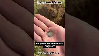 700YearOld Hammered Silver Coin Found in England [upl. by Wichman583]