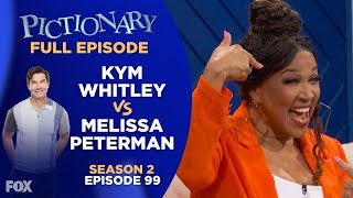 Ep 99 A Toy Story  Pictionary Game Show  Full Episode Melissa Peterman vs Kym Whitley [upl. by Narok]