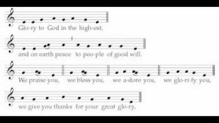 Gloria XV Antiphonal  ICEL Chant  New English Translation of the Roman Missal [upl. by Anastase]