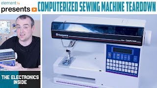 Computerized Sewing Machine Teardown  The Electronics Inside [upl. by Nameloc]