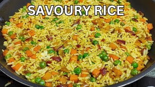 A Simply Delicious Savoury Rice Recipe  Wanna Cook [upl. by Latin]