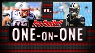 Rob Gronkowski vs Jimmy Graham Who is the better NFL tight end [upl. by Carisa]