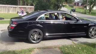 MercedesBenz S63 AMG Crazy Launch  Acceleration [upl. by Jerroll725]