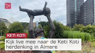 Keti Koti herdenking in Almere [upl. by Narton]