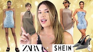 SHEIN x ZARA ROUPAS DA ZARA NA SHEIN PELA METADE DO PREÇO  ep 87 [upl. by Doralin]