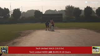 Live Cricket Match  Jhilmil Cricket Club vs Tech United  10Nov24 1200 PM 20 overs  BILATERAL 3 [upl. by Auqenaj]