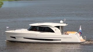 Boarnstream Elegance 1300 review  Motor Boat amp Yachting [upl. by Ahsratal163]