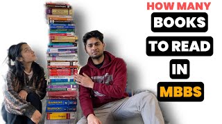 How many books to read in MBBS mbbs books for all years [upl. by Payton]