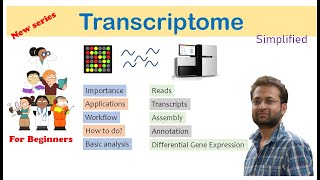 What is transcriptome Introduction part 1 Learn from scratch for beginners [upl. by Desdamonna]