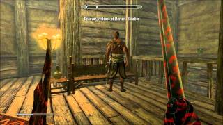 How to get into Mercers House  The Pursuit  Skyrim [upl. by Euqinu]