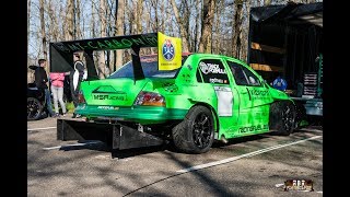 Onboard Anneau du Rhin 23032019  first Rollout 2019  700hp Time Attack EVO 8 [upl. by Ellehcam158]