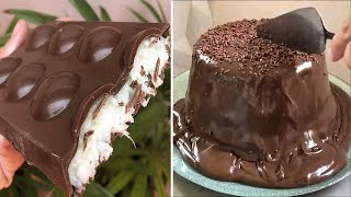 999 WHITE and DARK Chocolate Cake Decorating Ideas For Holiday  Tasty Chocolate Cake Compilation [upl. by Shiverick]