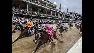 WSGS Cawood Ledfords call of the 1980 Kentucky Derby that featured Hazard Duke from Perry County [upl. by Aneerb]