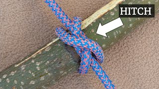 How to tie a Bundle of wood Hitch knot howropehitch [upl. by Marsh554]