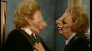 Spitting Image Series 8 DVD out now  Margaret Thatcher [upl. by Adnima931]