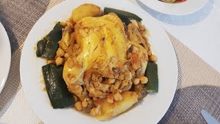 couscous poulet facile sans couscoussier [upl. by Vincents919]