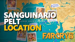 Sanguinario Pelt Far Cry 6 Location [upl. by Ahgem]