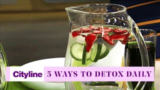 5 gentle ways to naturally detox every day [upl. by Maidy935]