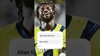 süperlig futbol fenerbahçe galatasaray football Maximin barış [upl. by Xylina]