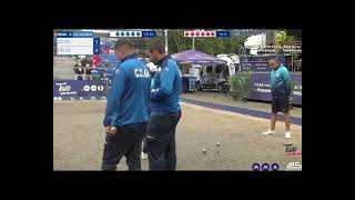 FRENCH PETANQUE MIXED TRIPLET CHAMPIONSHIP 2024 VAR 83 vs GIRONDE 33 [upl. by Ecenahs953]