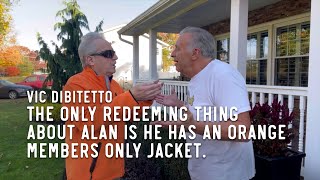 The only redeeming thing about Alan is he has an orange Members Only jacket [upl. by Kahler]